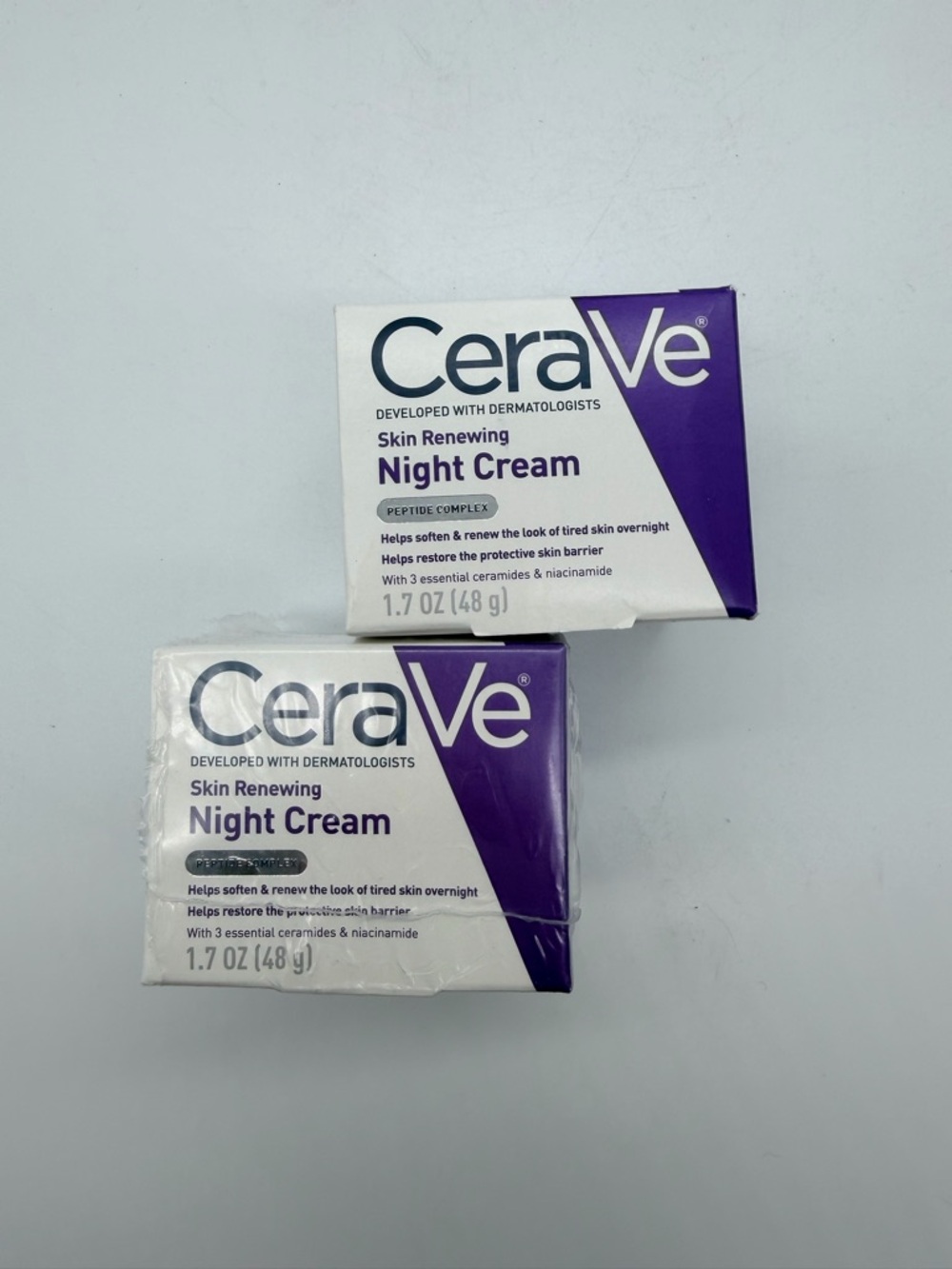 rave Night Cream Moisturizer - Purple & White